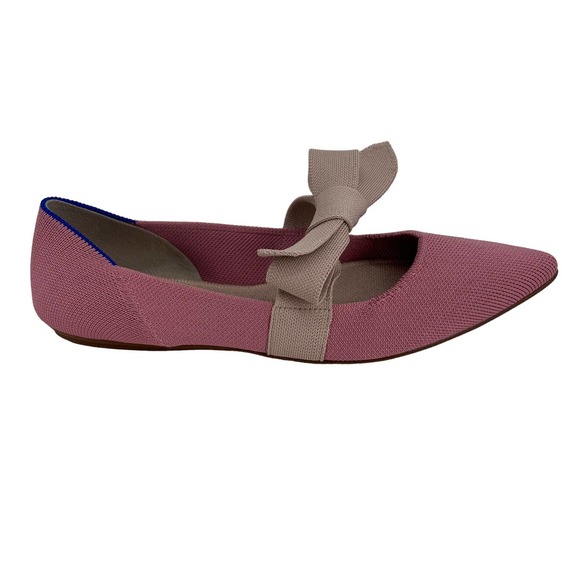 Rothy's Shoes - Rothy's The Mary Jane Flats Shoes Pointy Toe in Rosebud Size 9 NWOT